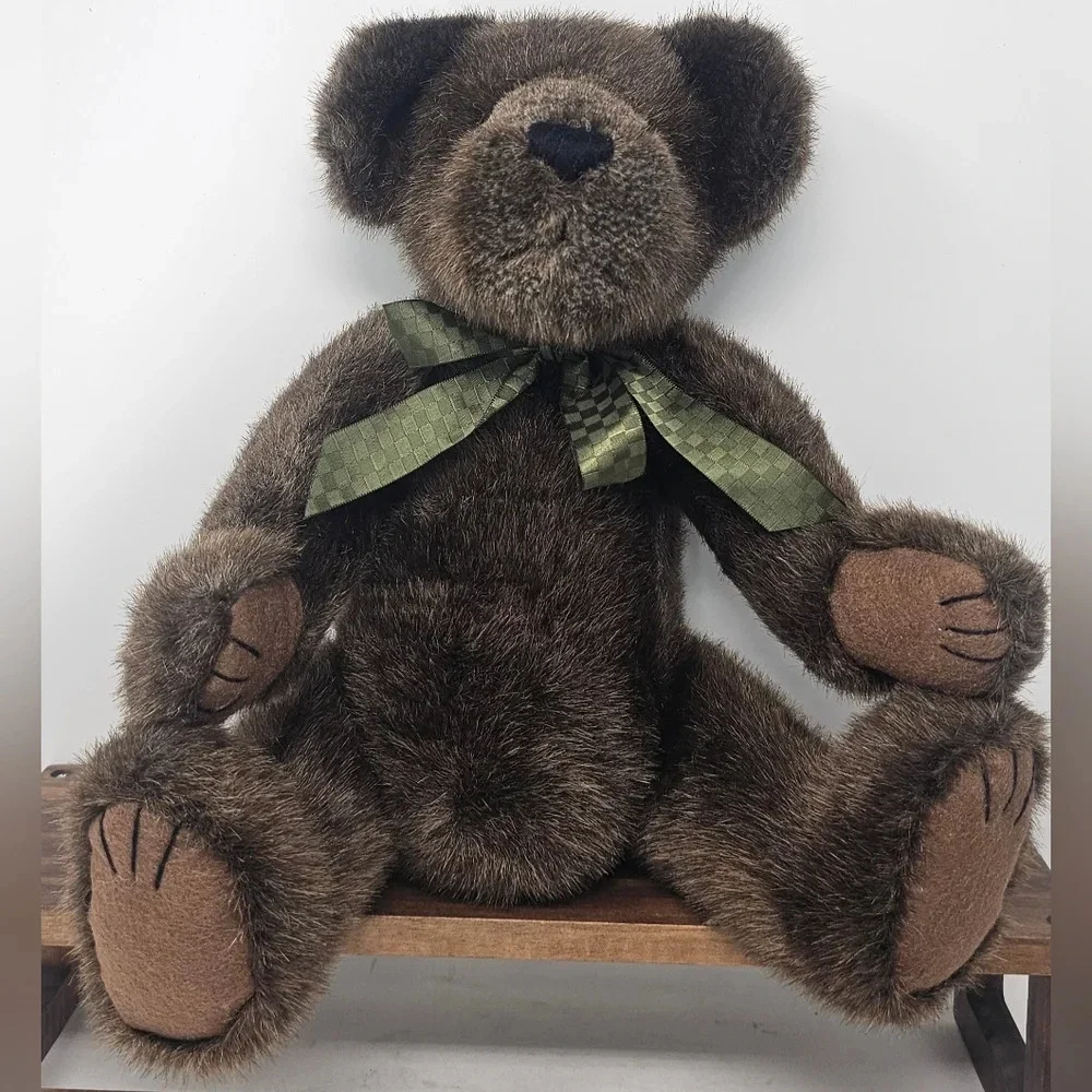 Vtg Boyds Bear Warner Von Bruin Jointed Plush 16